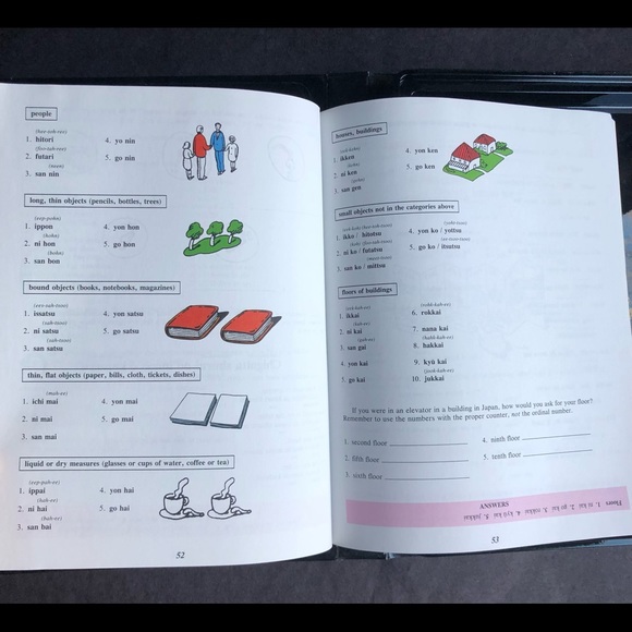 JAPANESE THE FUN & EASY WAY ACTIVITY BOOK and 4 CASSETTE TAPES - Picture 7 of 16